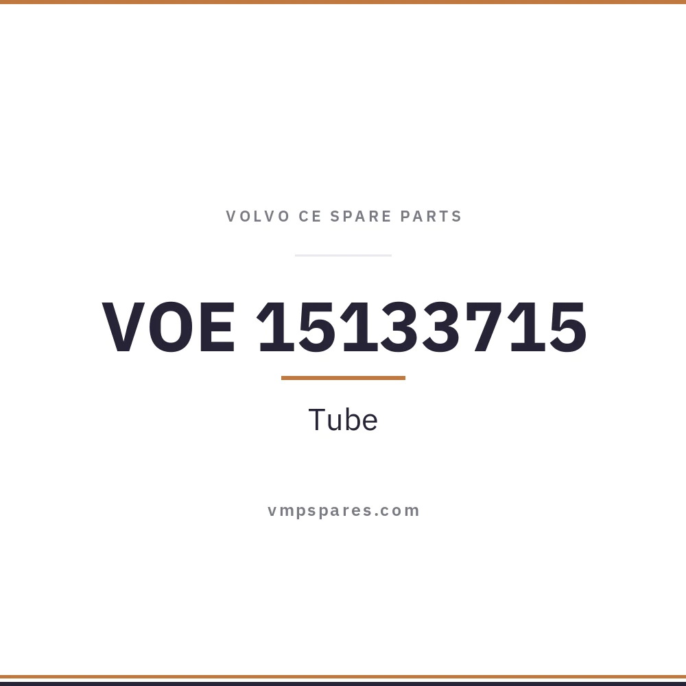 VOE 15133715 – Tube