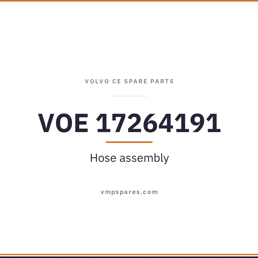 VOE 17264191 – Hose assembly