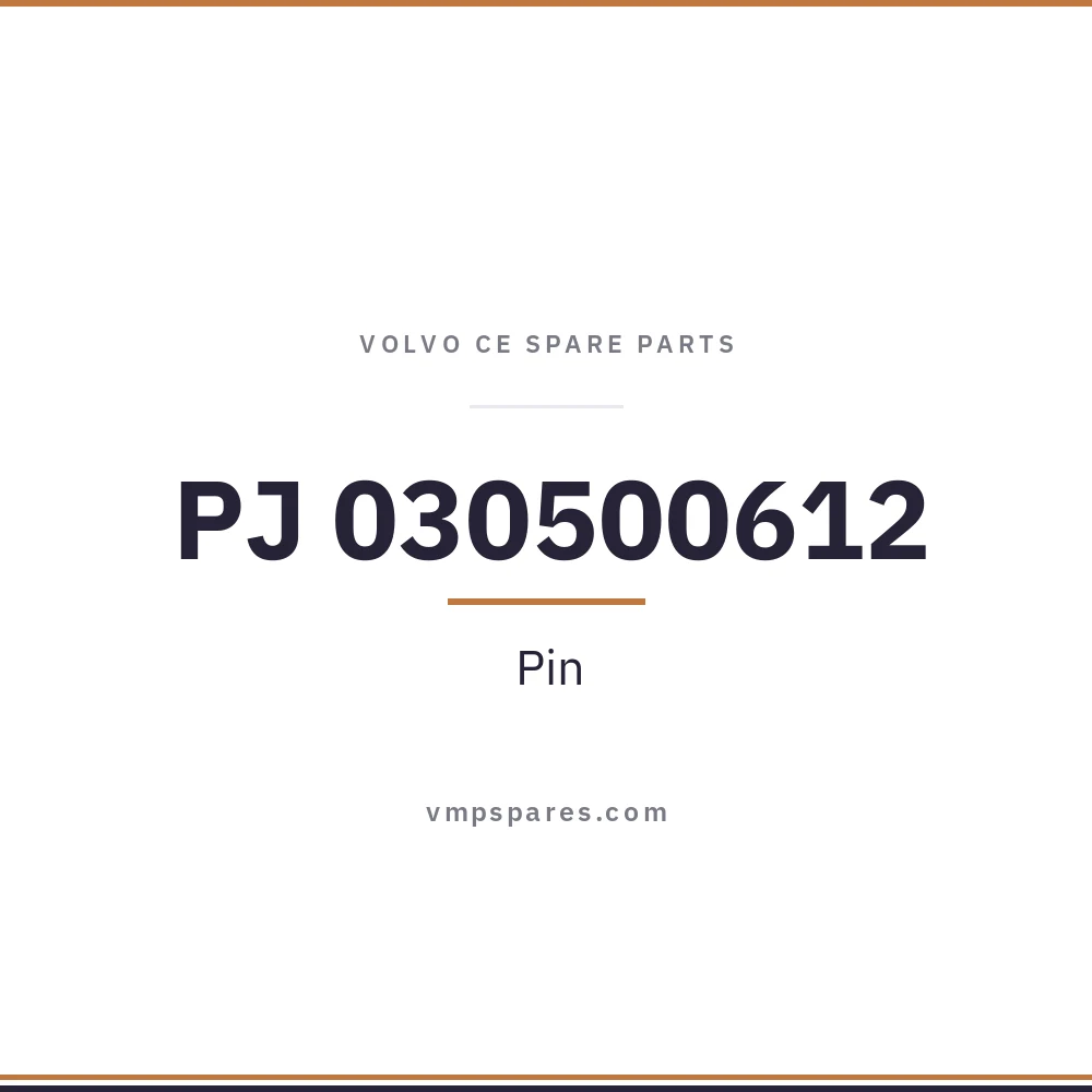 PJ 030500612 – Pin