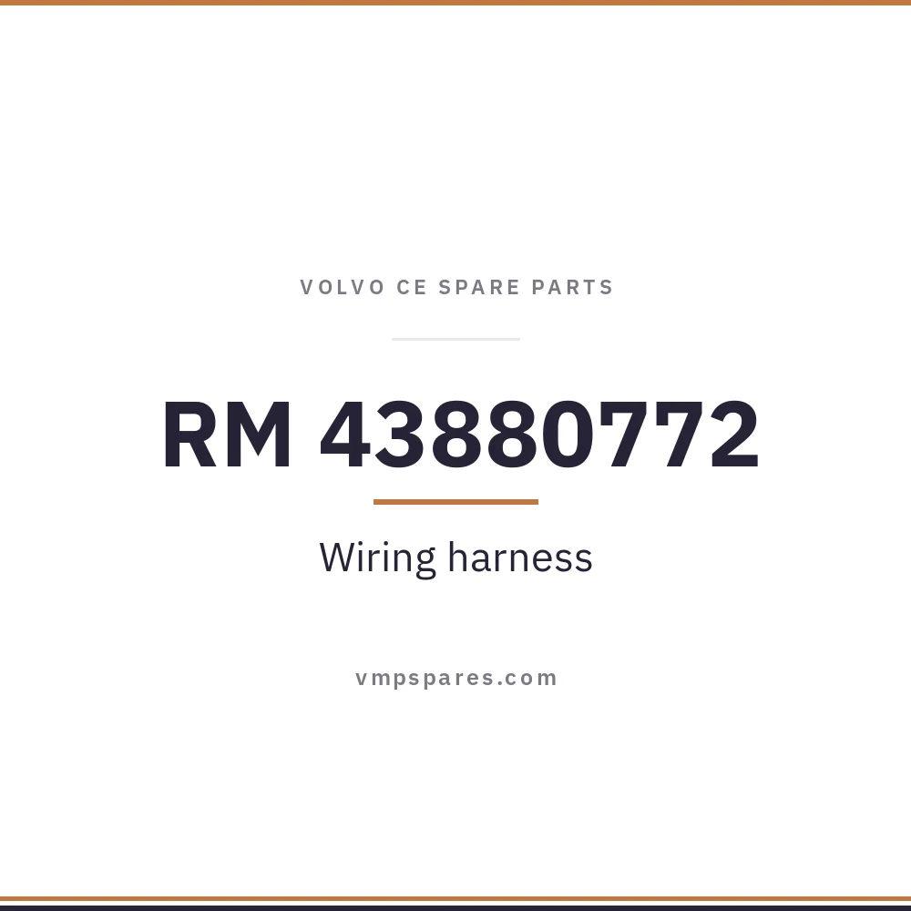 RM 43880772 – Wiring harness