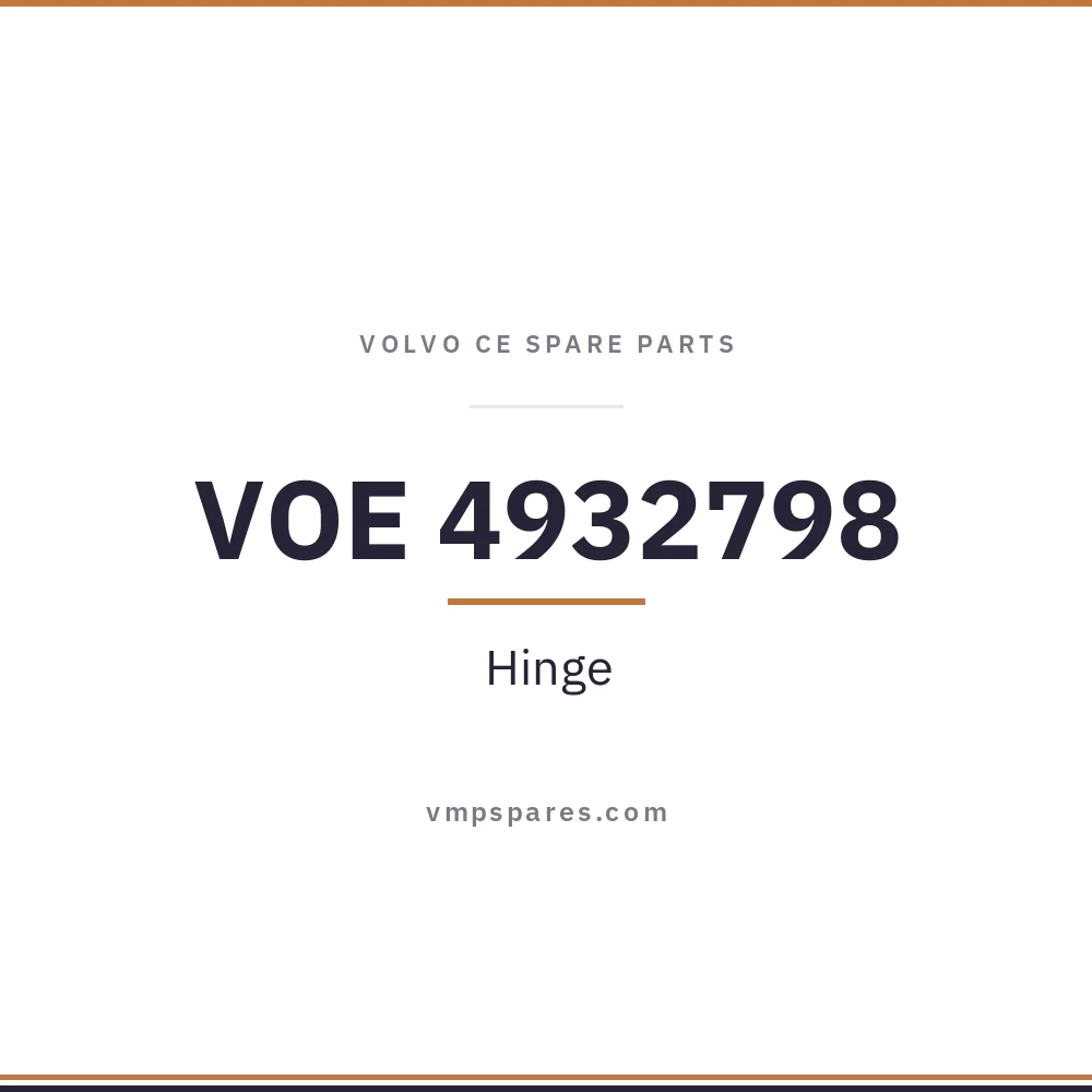 VOE 4932798 – Hinge