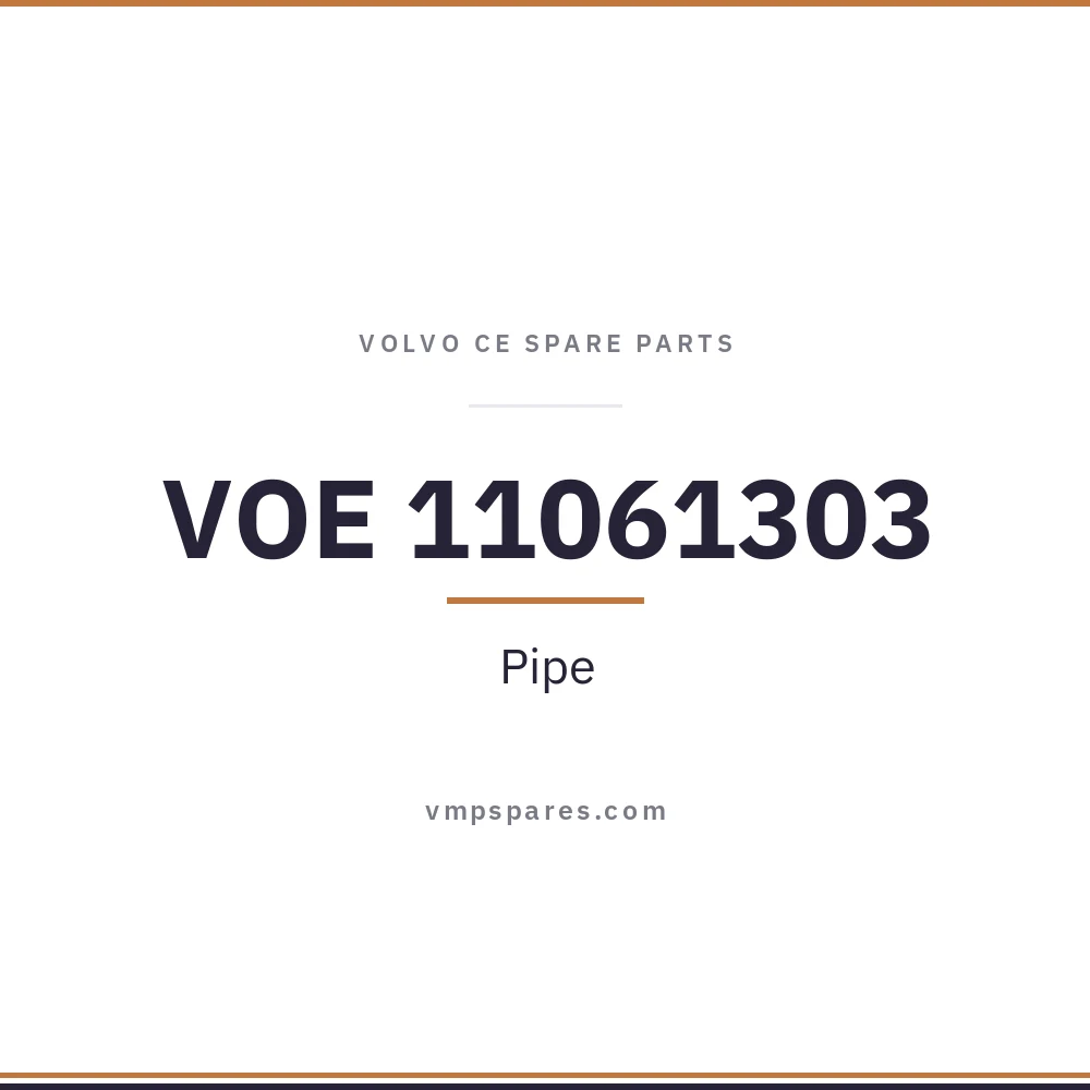 VOE 11061303 – Pipe