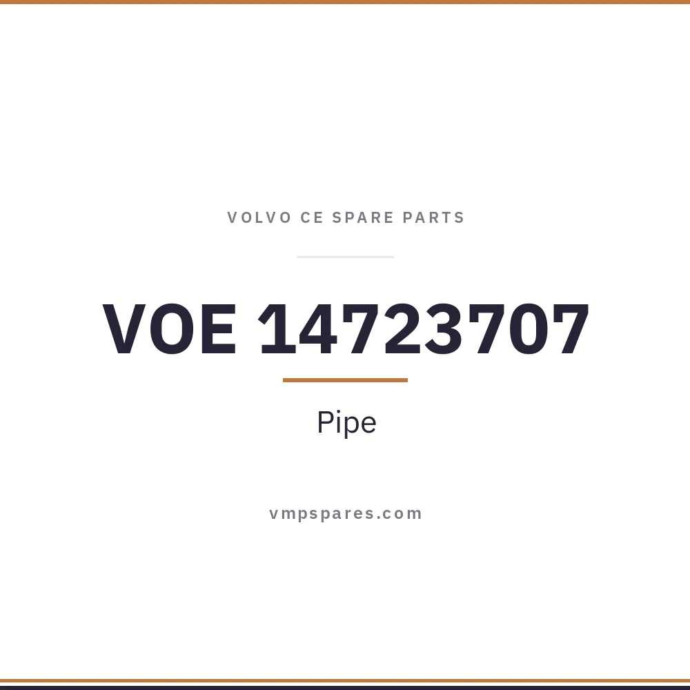 VOE 14723707 – Pipe
