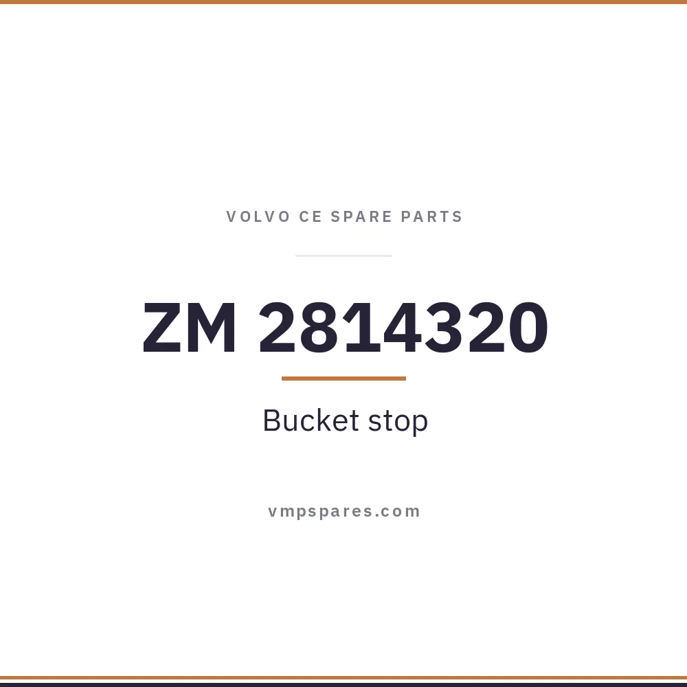 ZM 2814320 – Bucket stop