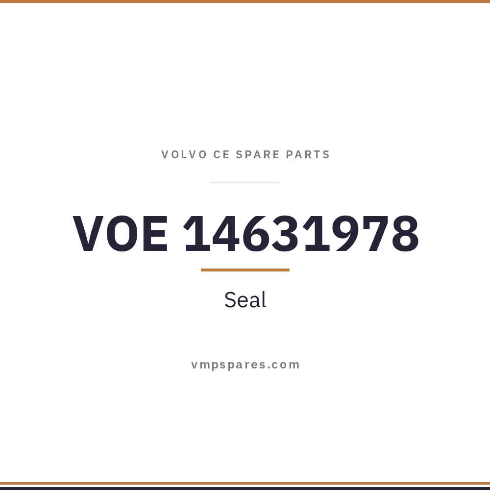 VOE 14631978 – Seal