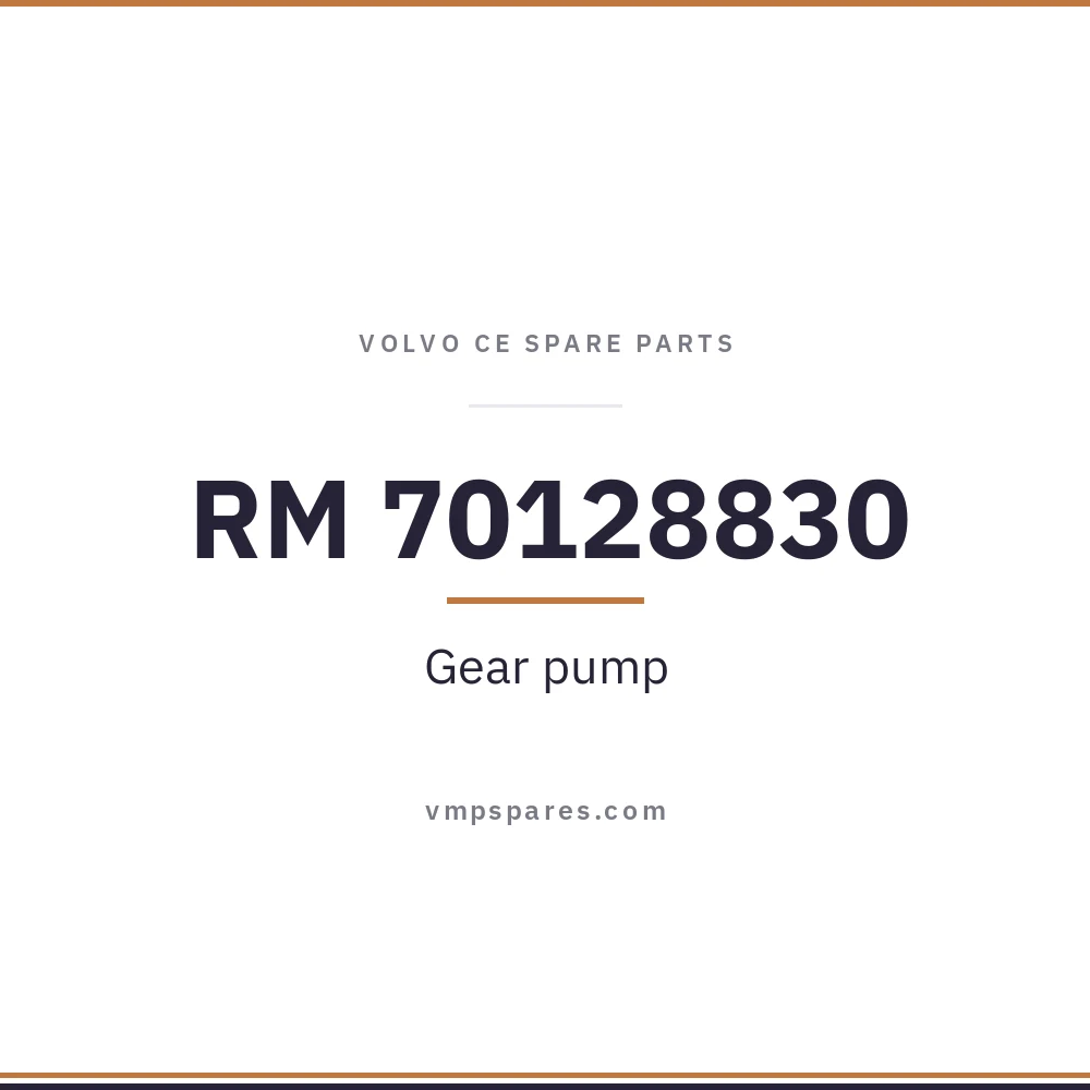 RM 70128830 – Gear pump