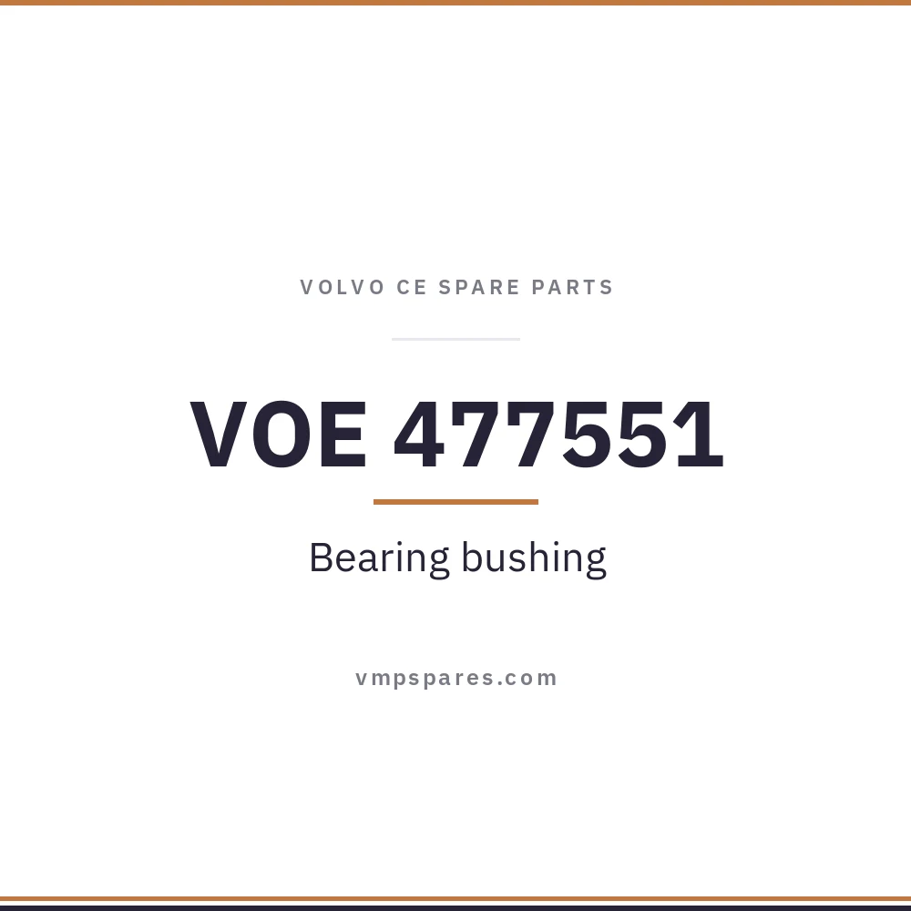 VOE 477551 – Bearing bushing