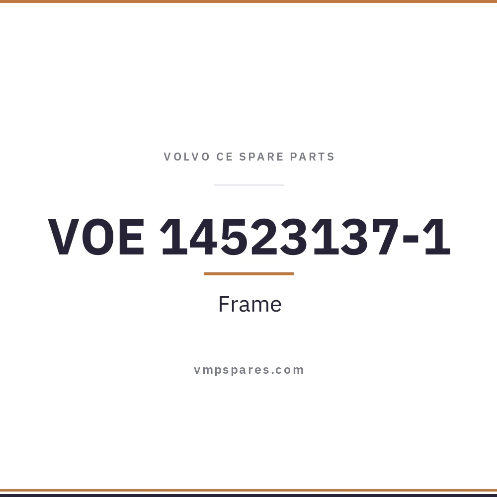 VOE 14523137-1 – Frame