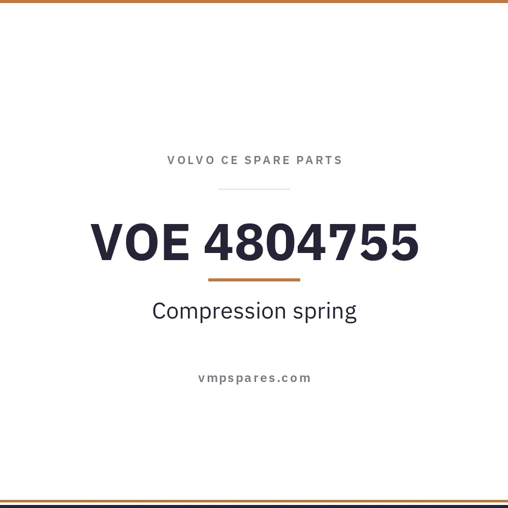 VOE 4804755 – Compression spring
