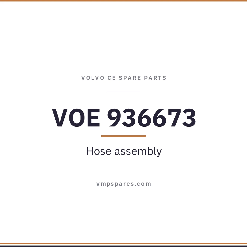 VOE 936673 – Hose assembly