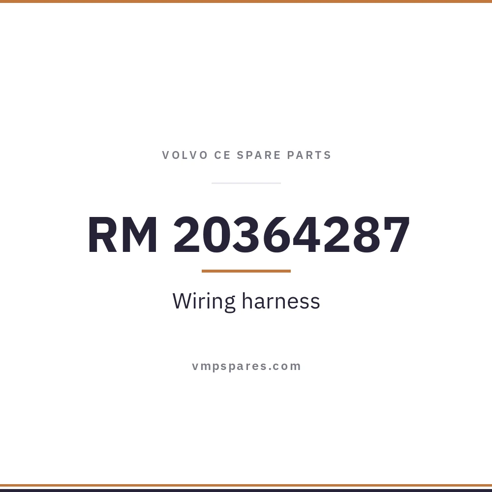 RM 20364287 – Wiring harness