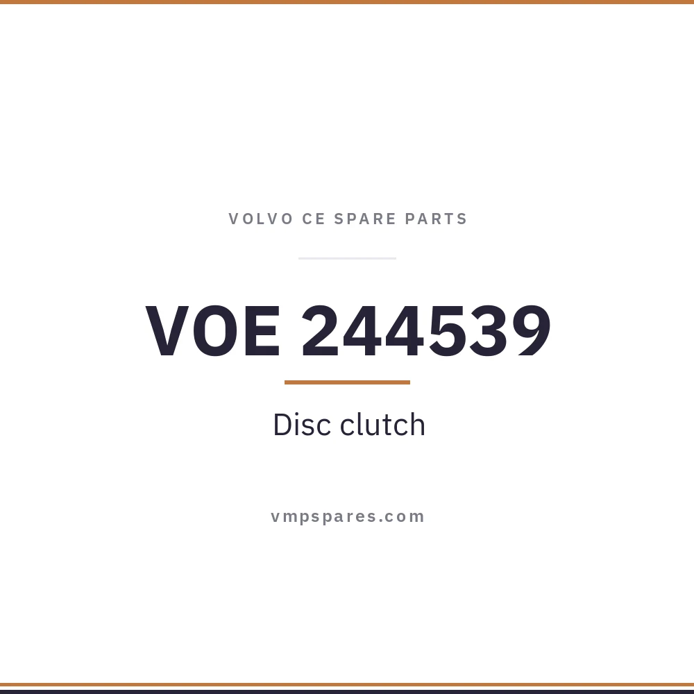 VOE 244539 – Disc clutch