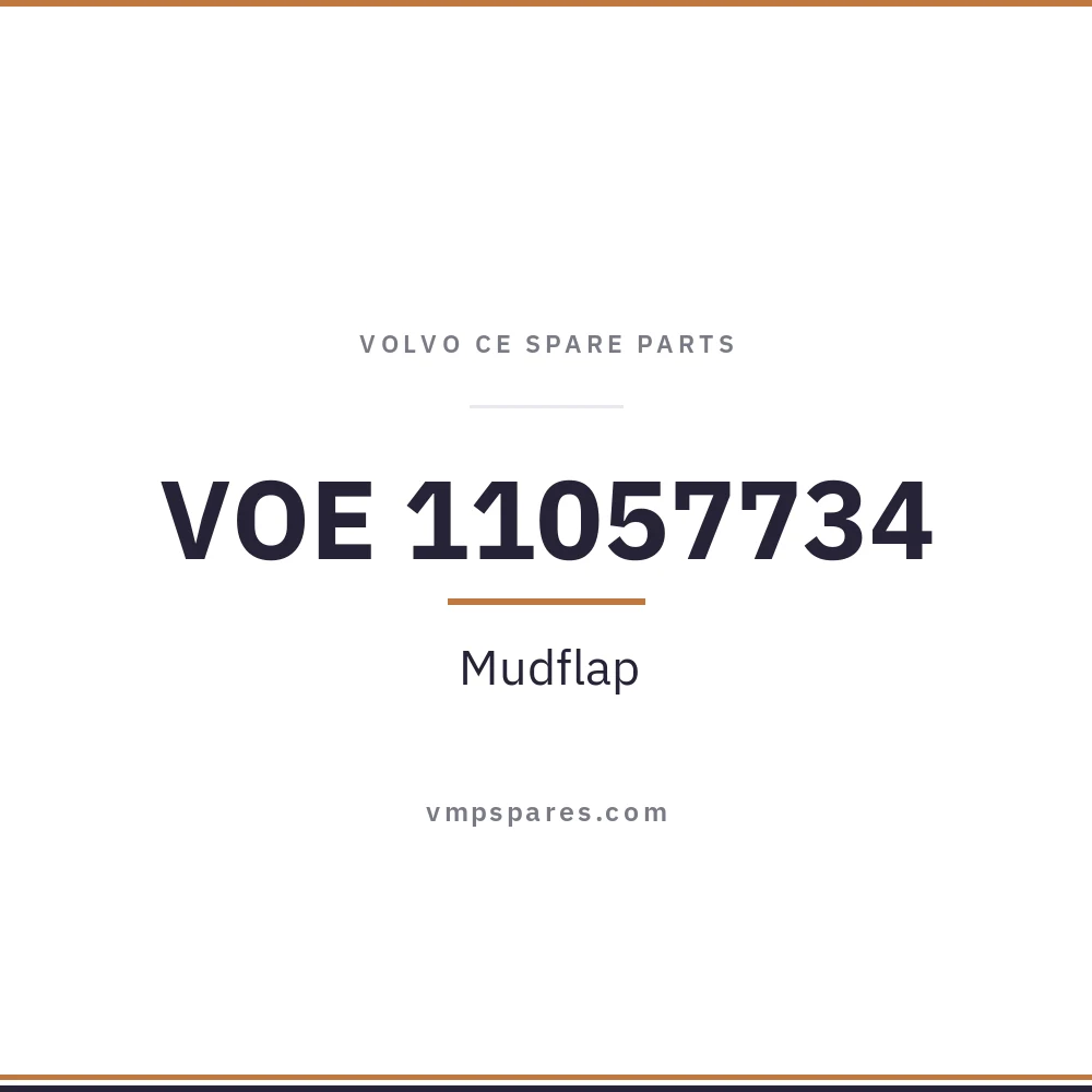 VOE 11057734 – Mudflap