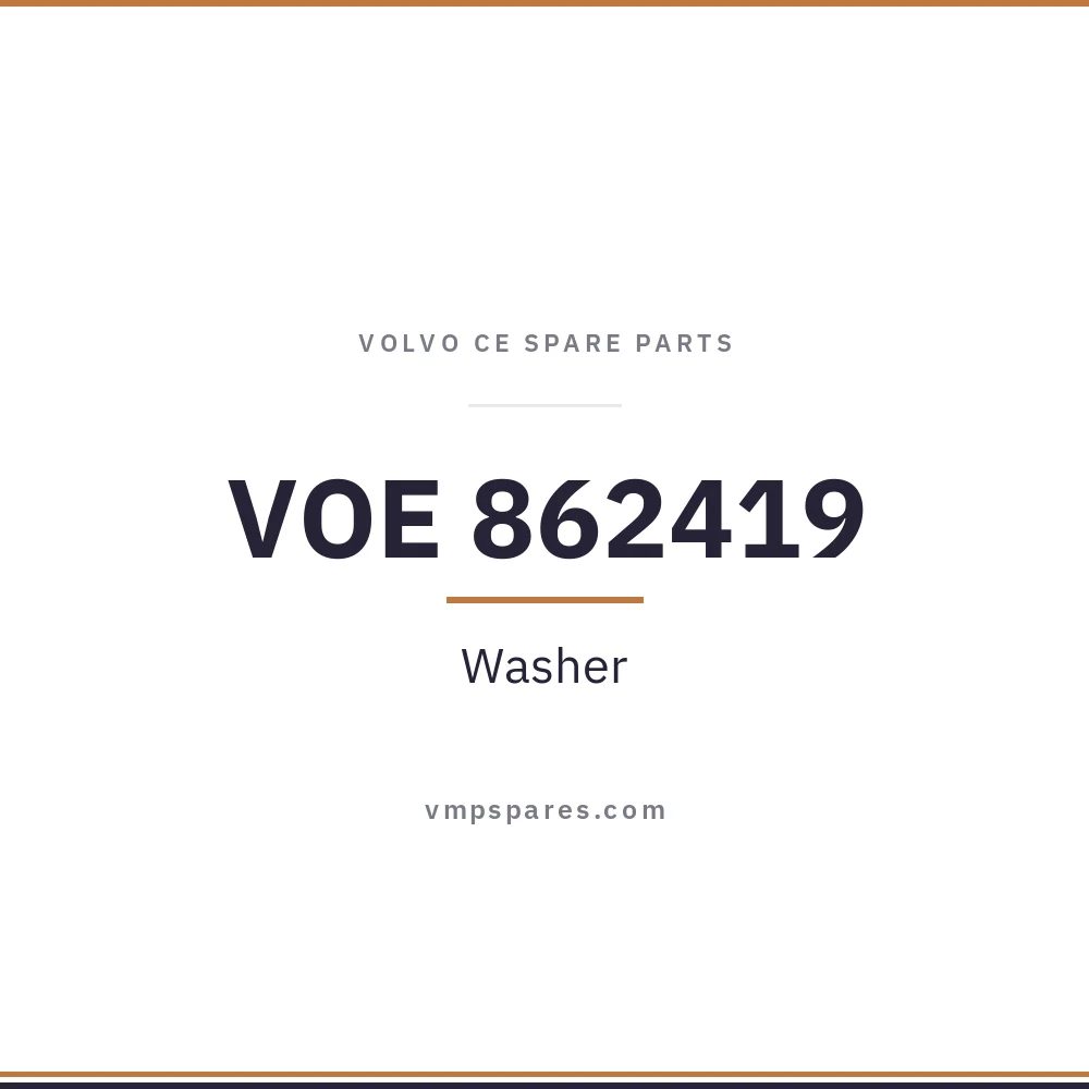 VOE 862419 – Washer