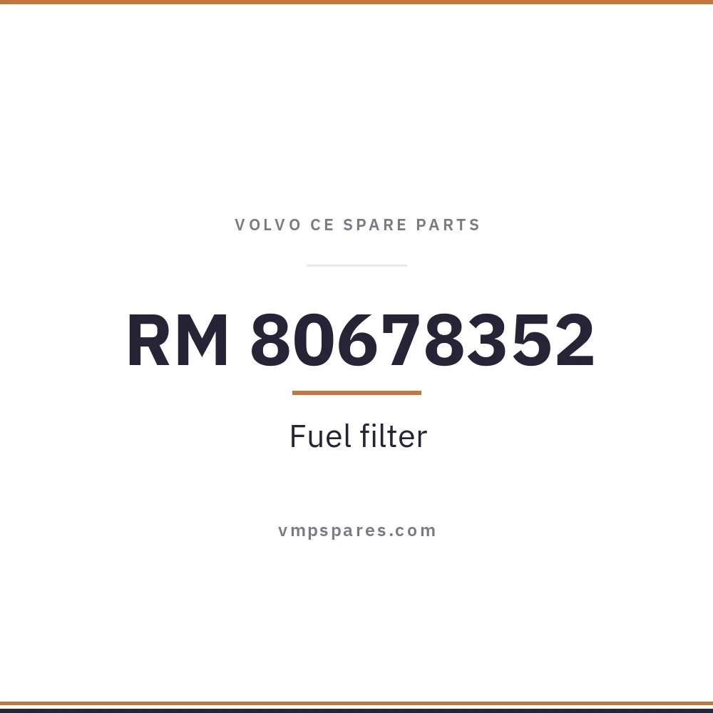 RM 80678352 – Fuel filter