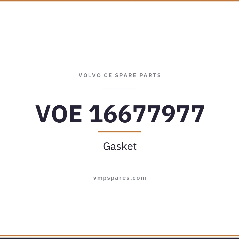 VOE 16677977 – Gasket