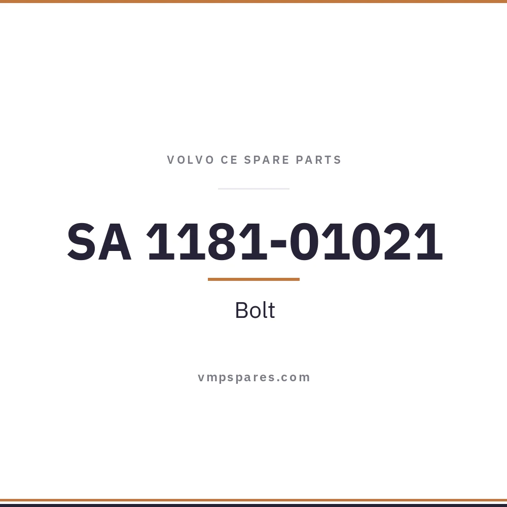 SA 1181-01021 – Bolt