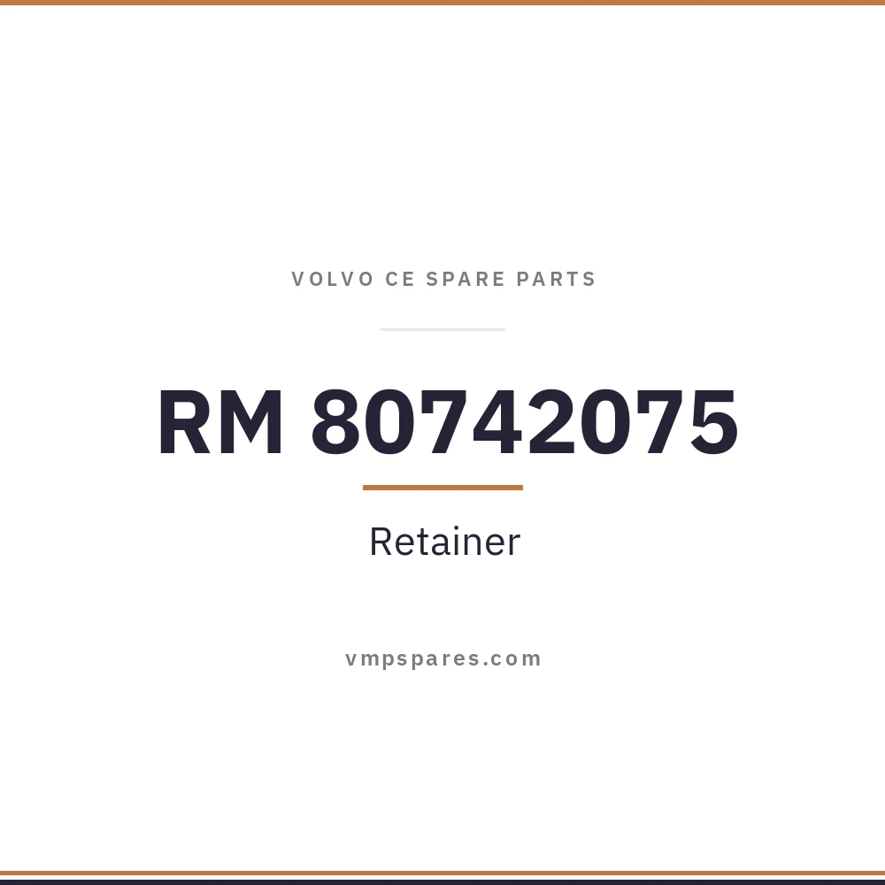 RM 80742075 – Retainer