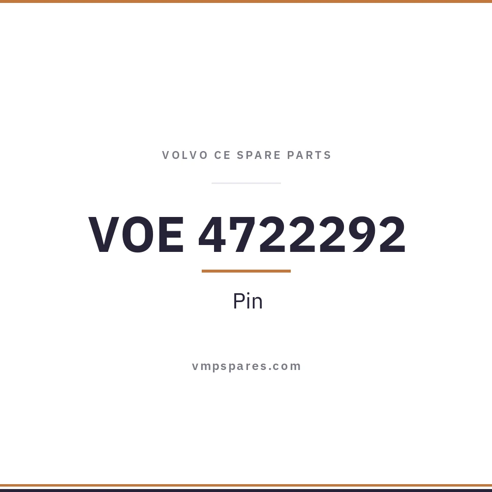VOE 4722292 – Pin