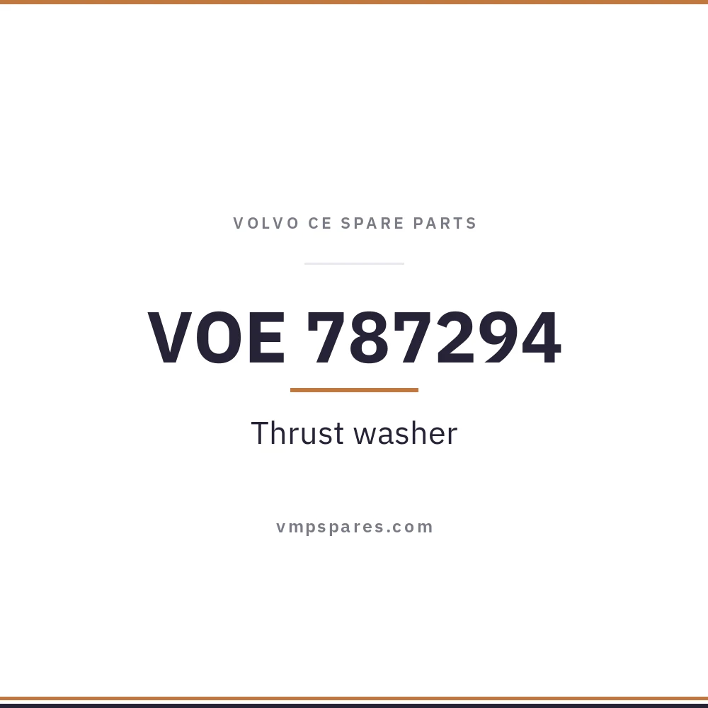 VOE 787294 – Thrust washer