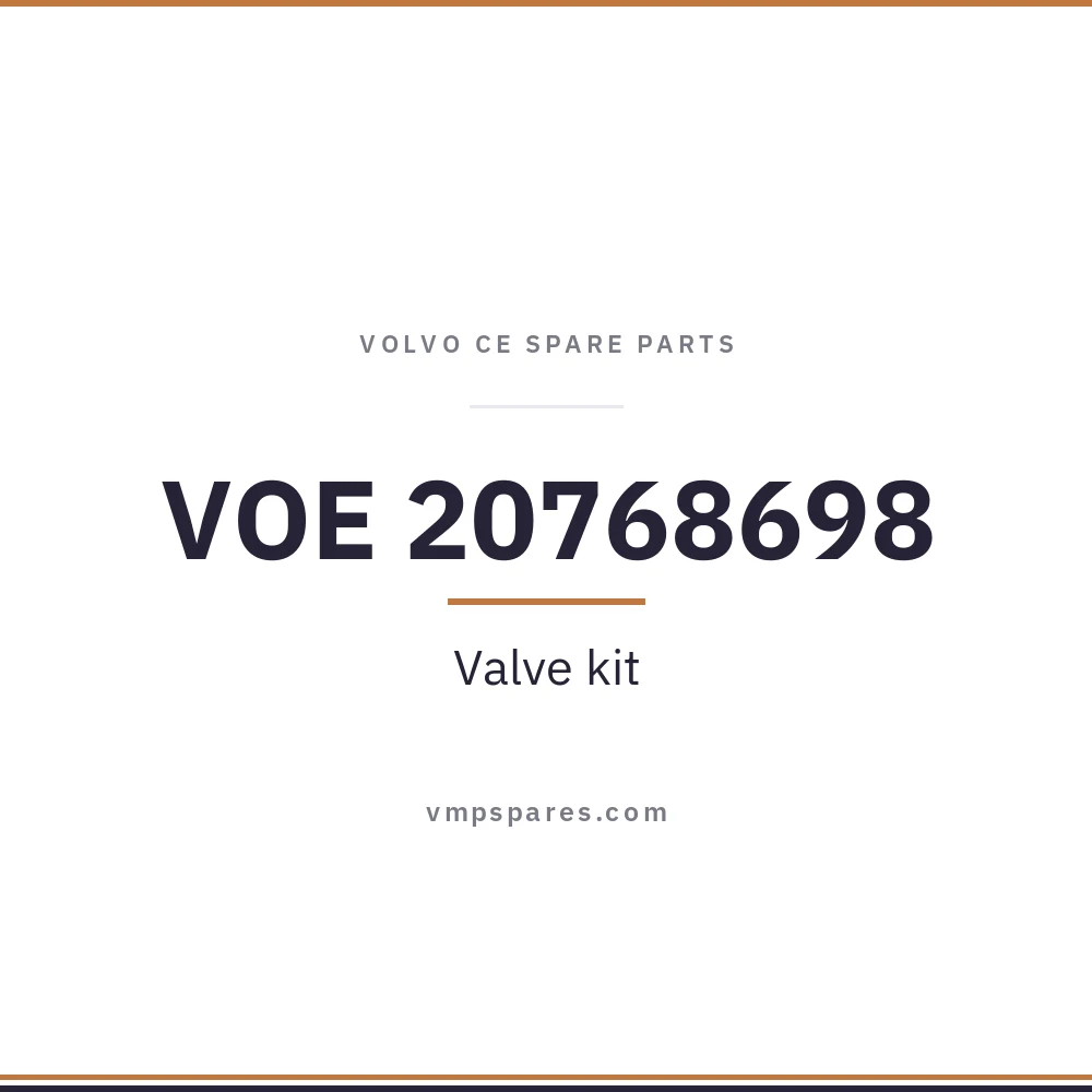 VOE 20768698 – Valve kit