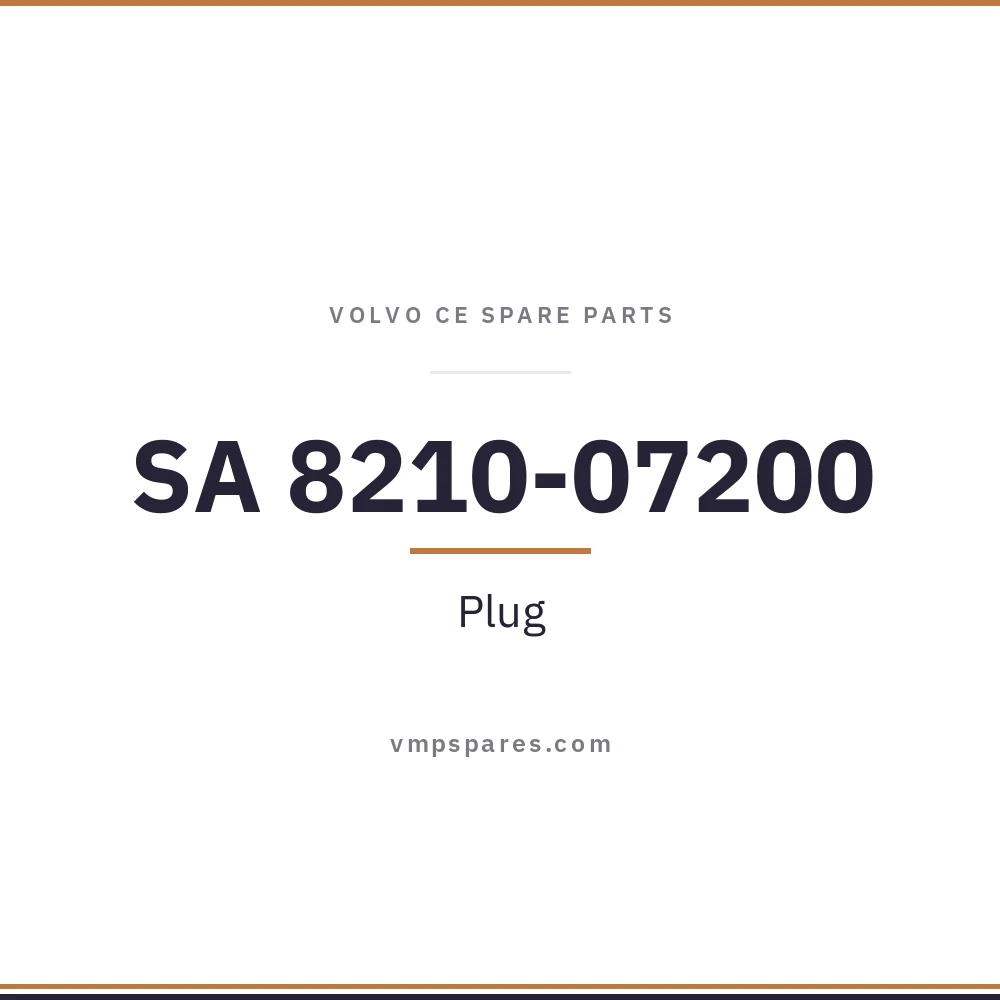 SA 8210-07200 – Plug