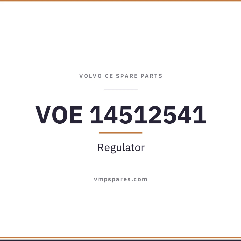VOE 14512541 – Regulator