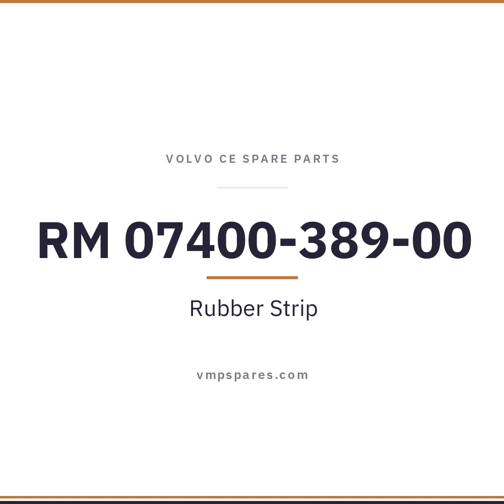 RM 07400-389-00 – Rubber Strip