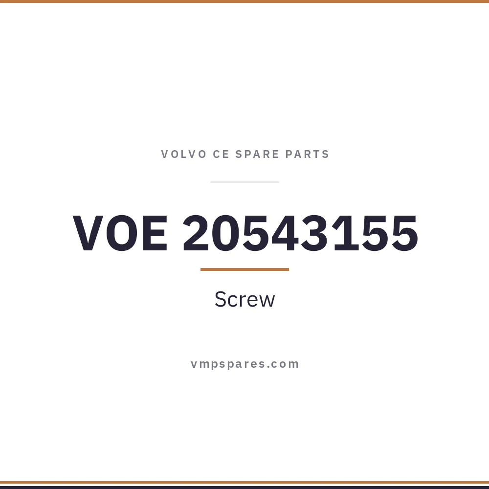 VOE 20543155 – Screw