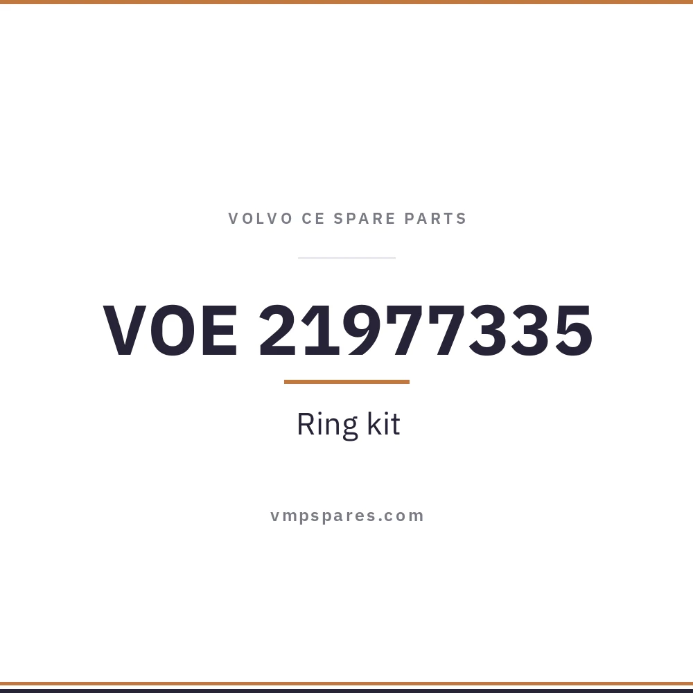 VOE 21977335 – Ring kit