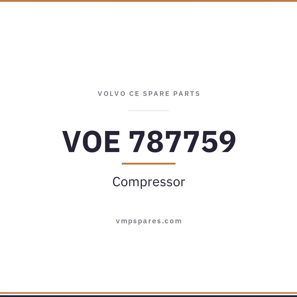 VOE 787759 – Compressor