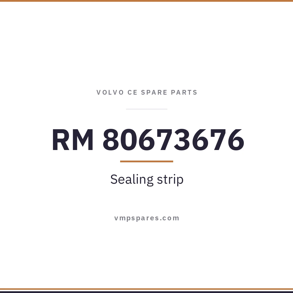RM 80673676 – Sealing strip