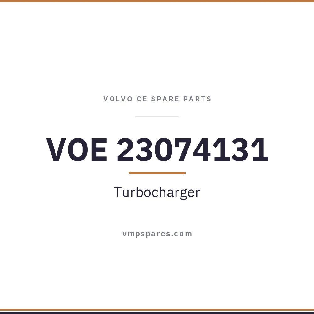 VOE 23074131 – Turbocharger