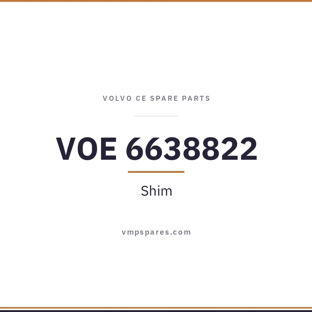 VOE 6638822 – Shim