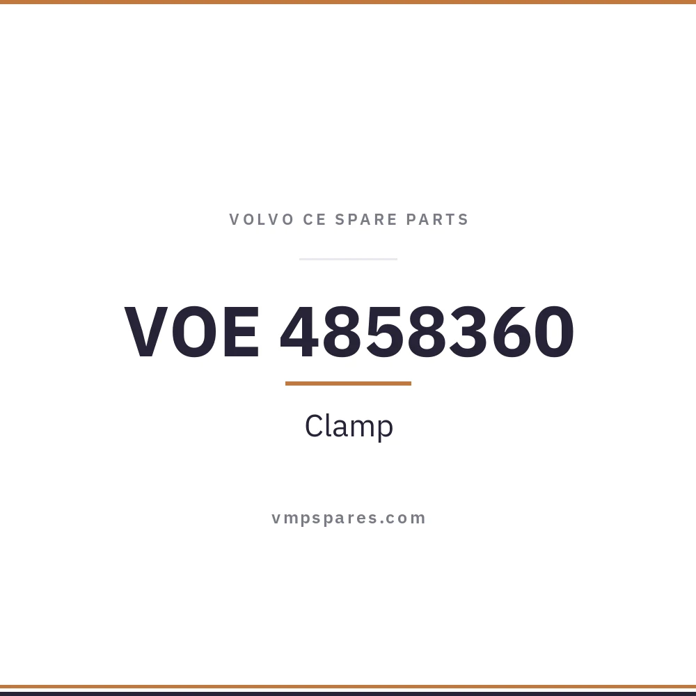 VOE 4858360 – Clamp
