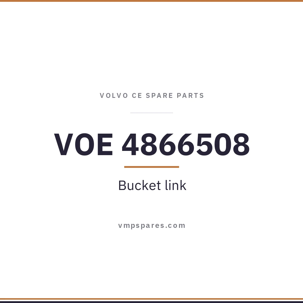 VOE 4866508 – Bucket link