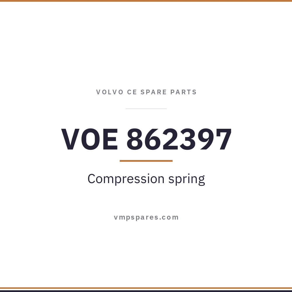 VOE 862397 – Compression spring