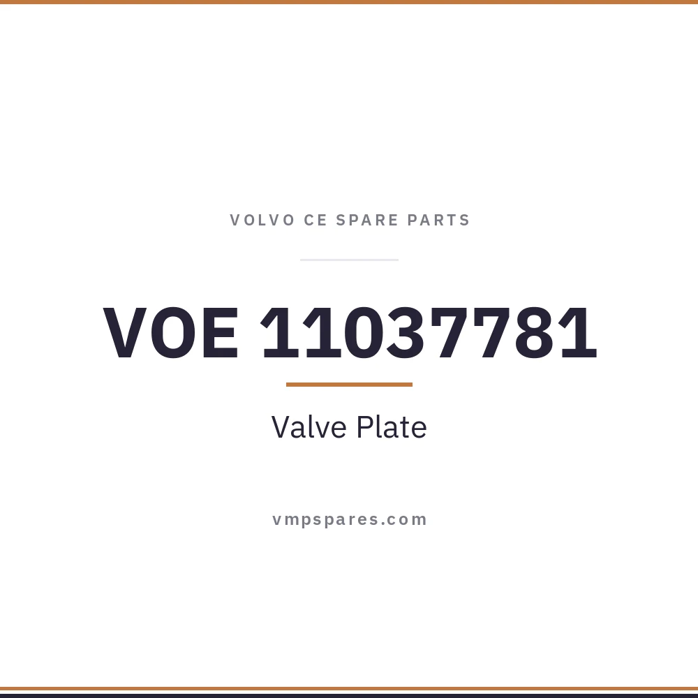VOE 11037781 – Valve Plate