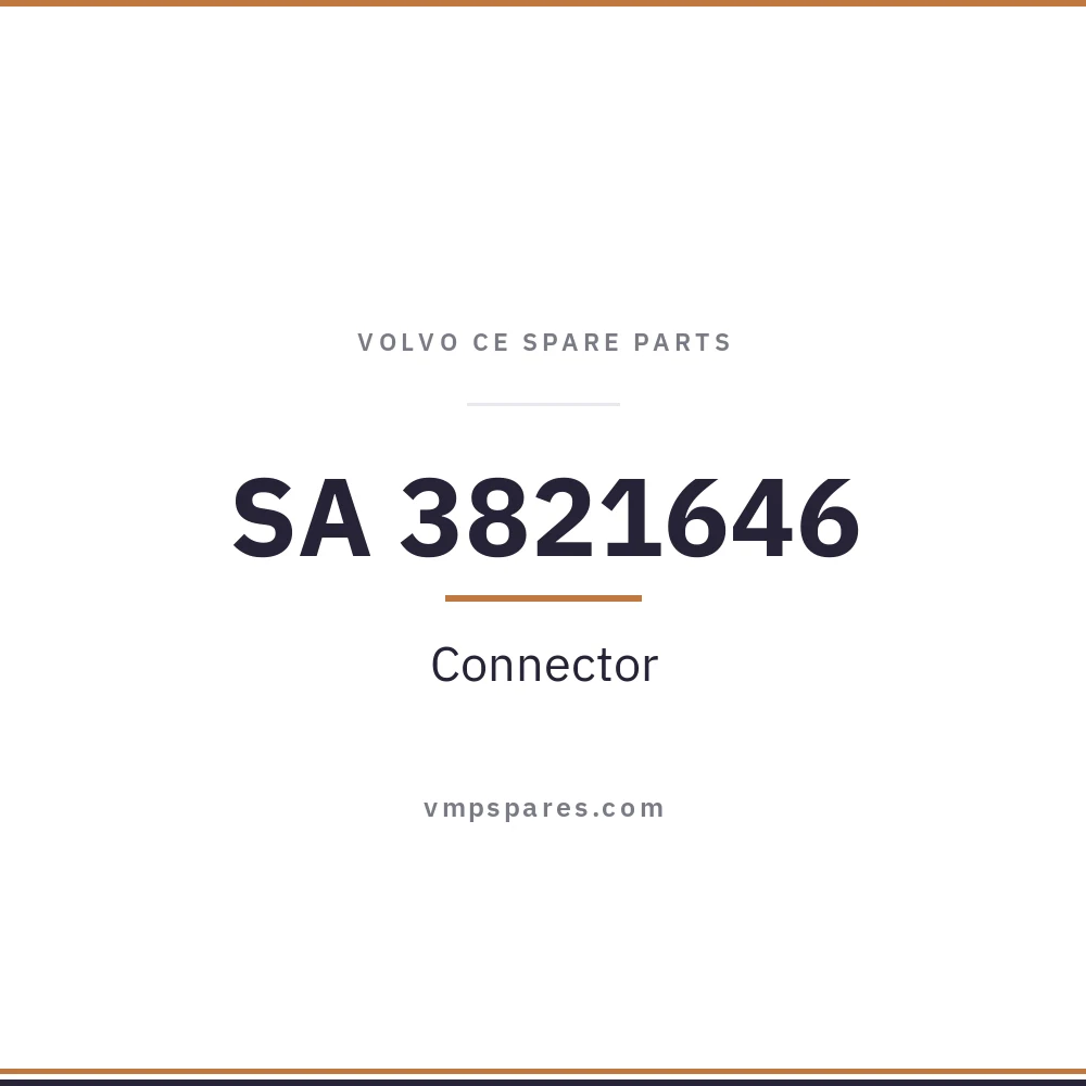 SA 3821646 – Connector