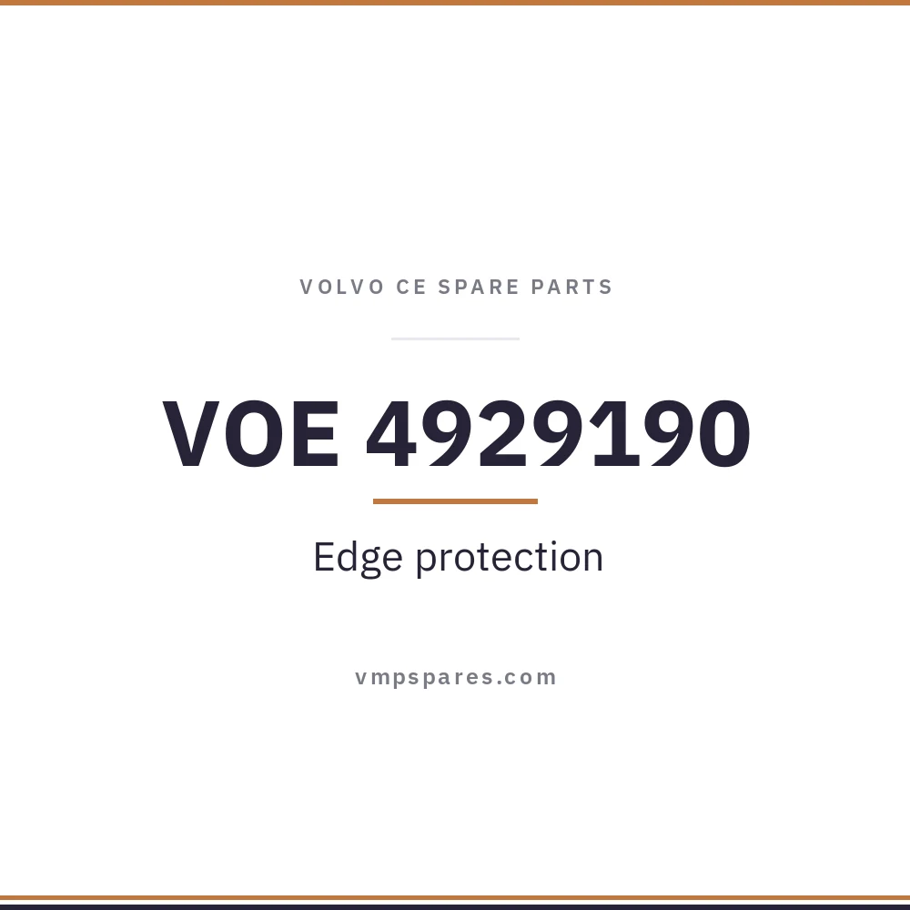 VOE 4929190 – Edge protection