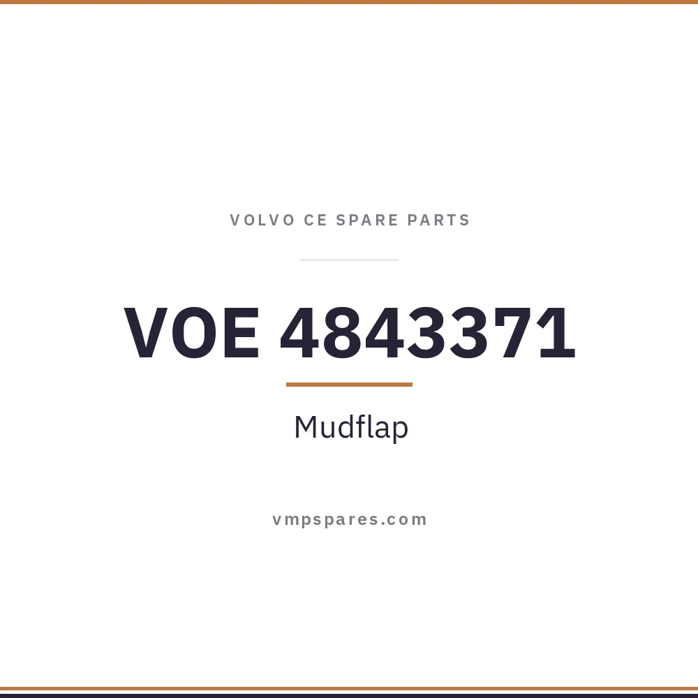 VOE 4843371 – Mudflap
