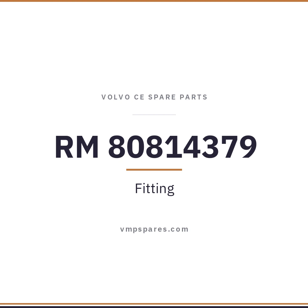 RM 80814379 – Fitting