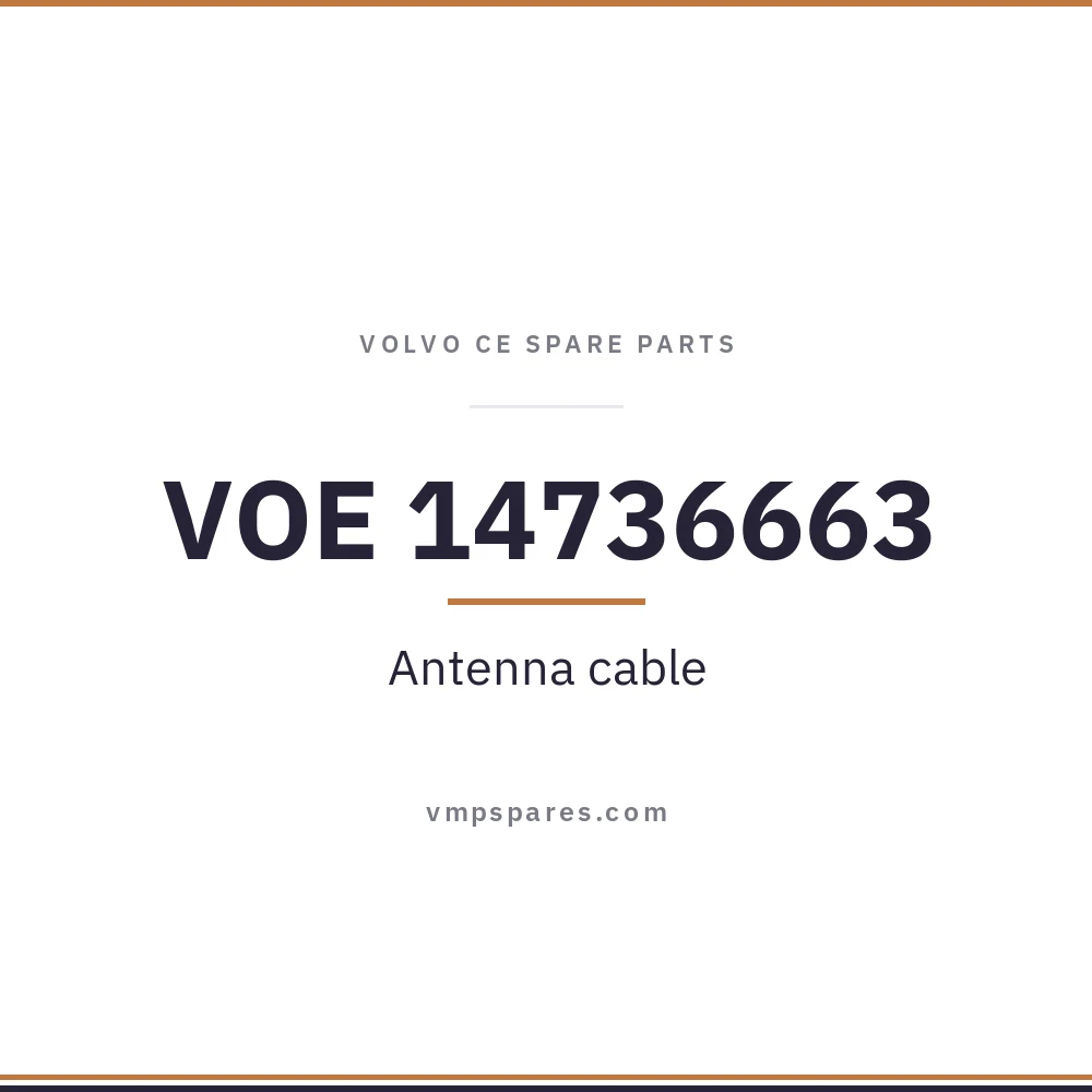 VOE 14736663 – Antenna cable