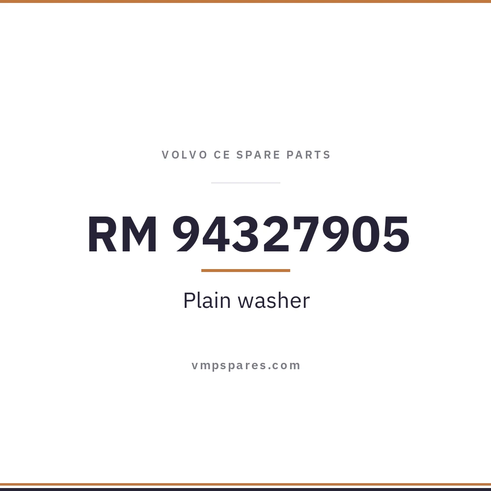 RM 94327905 – Plain washer