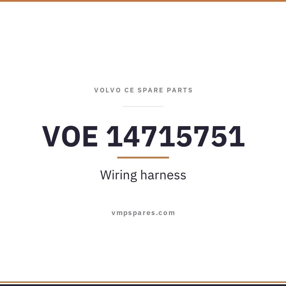 VOE 14715751 – Wiring harness