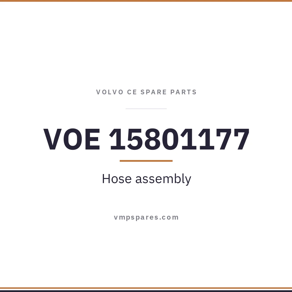 VOE 15801177 – Hose assembly