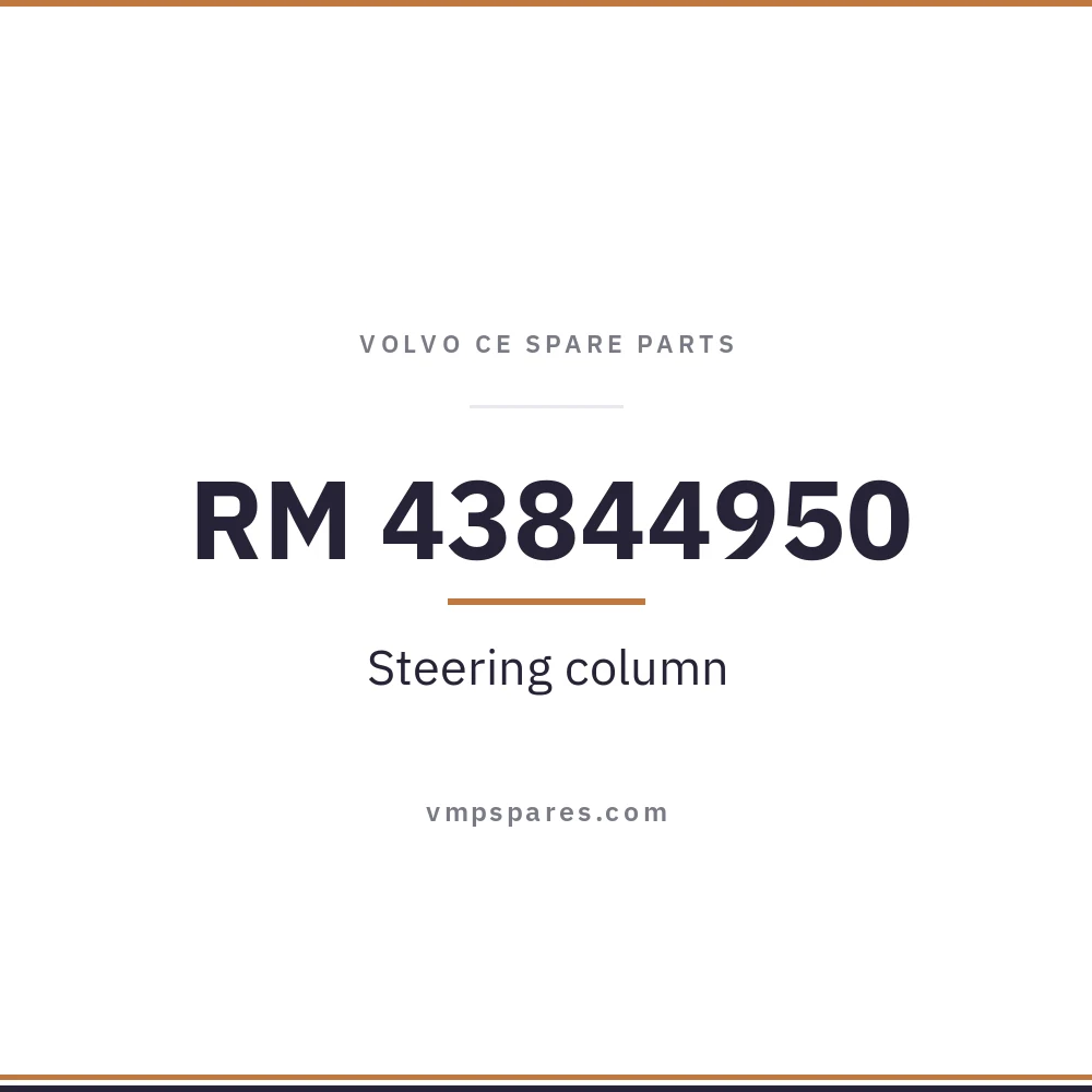 RM 43844950 – Steering column