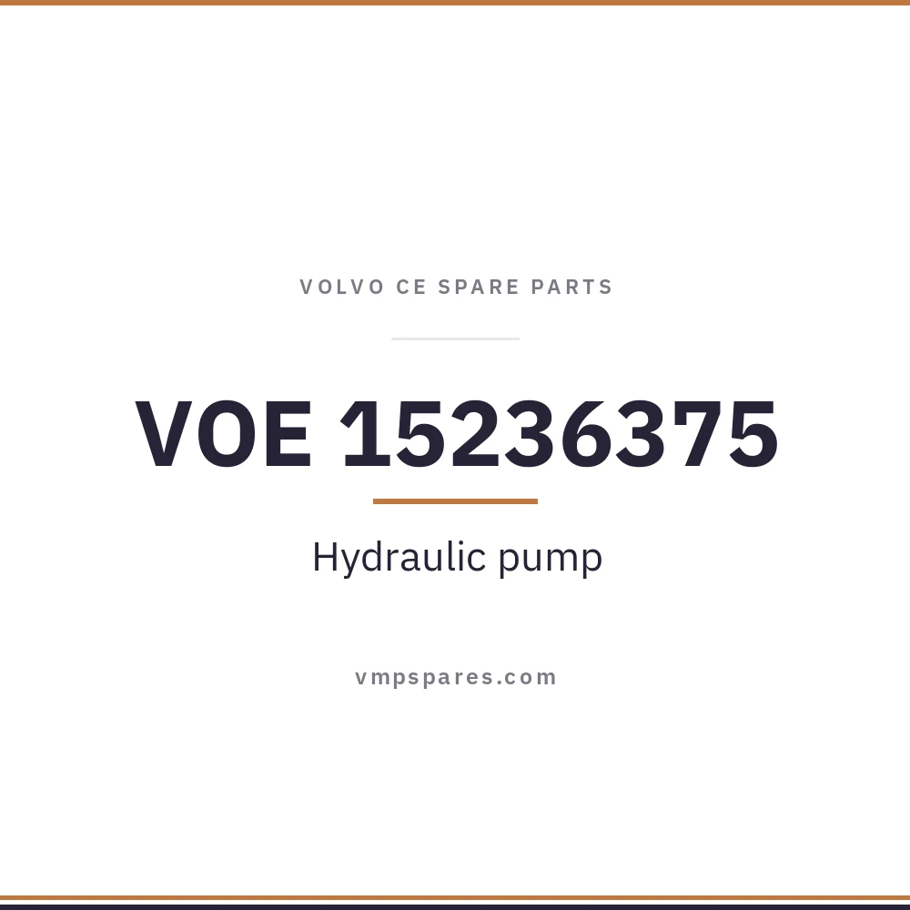 VOE 15236375 – Hydraulic pump