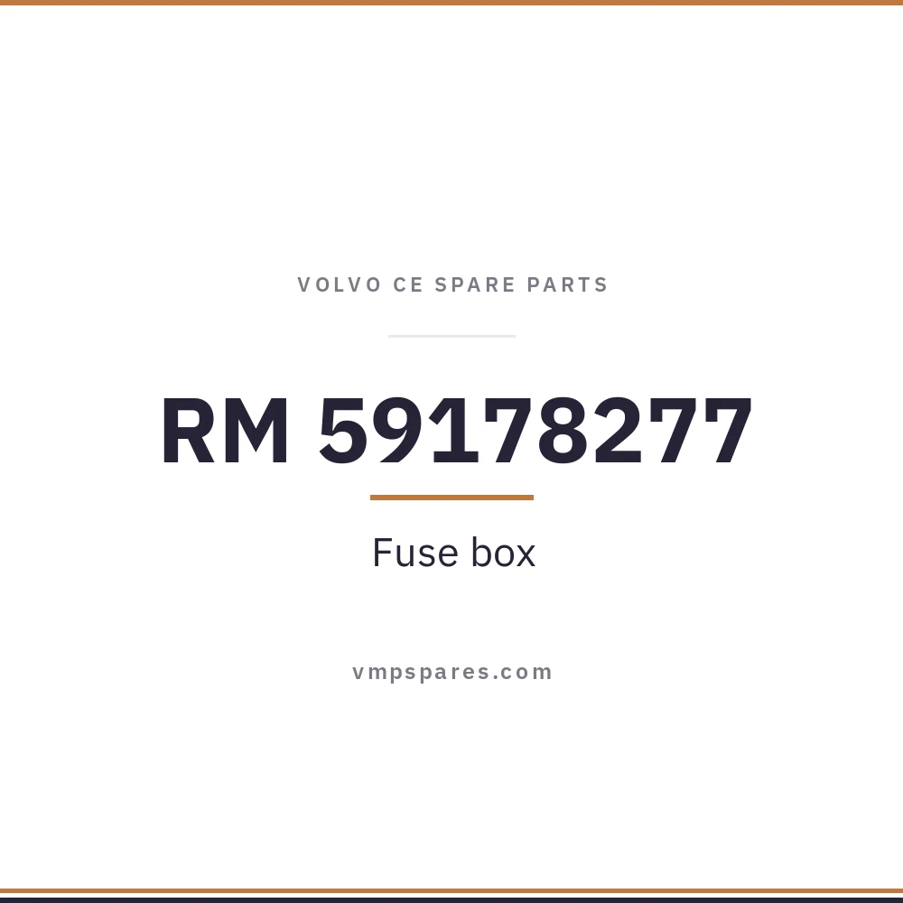 RM 59178277 – Fuse box