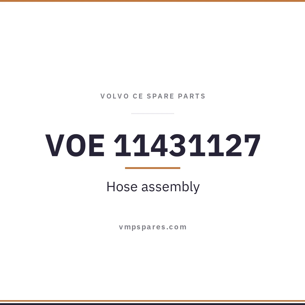 VOE 11431127 – Hose assembly
